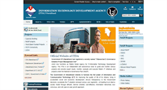 Desktop Screenshot of itda.uk.gov.in